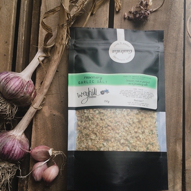 Rosemary Garlic Salt How long does garlic salt last? Weyhill Farm