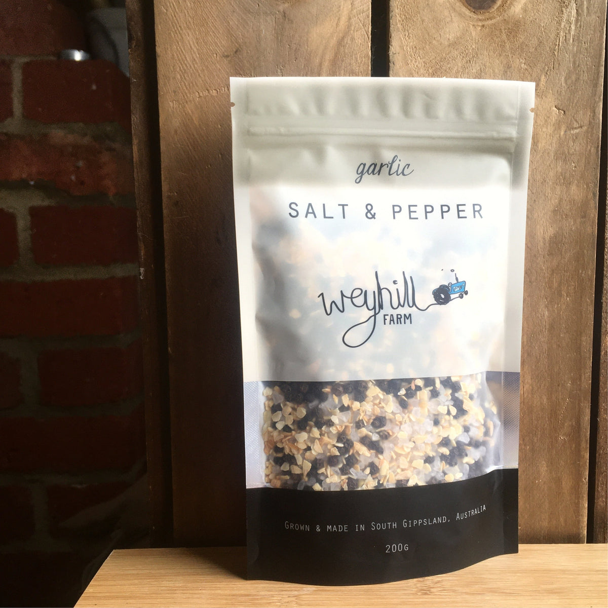 Garlic, Salt and Pepper (GSP) Weyhill Farm Garlic Salts